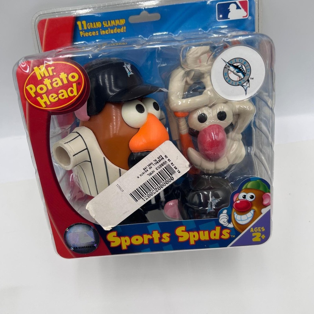 Collectible Mr. Potato Head Sports Spuds MLB Florida Marlins Baseball Player Toy